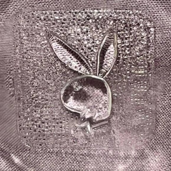3pc Lot 1960s ICONIC Playboy Lounge in LA (2) Etched Ashtrays (1) VIP Tip Tray - Picture 3 of 12